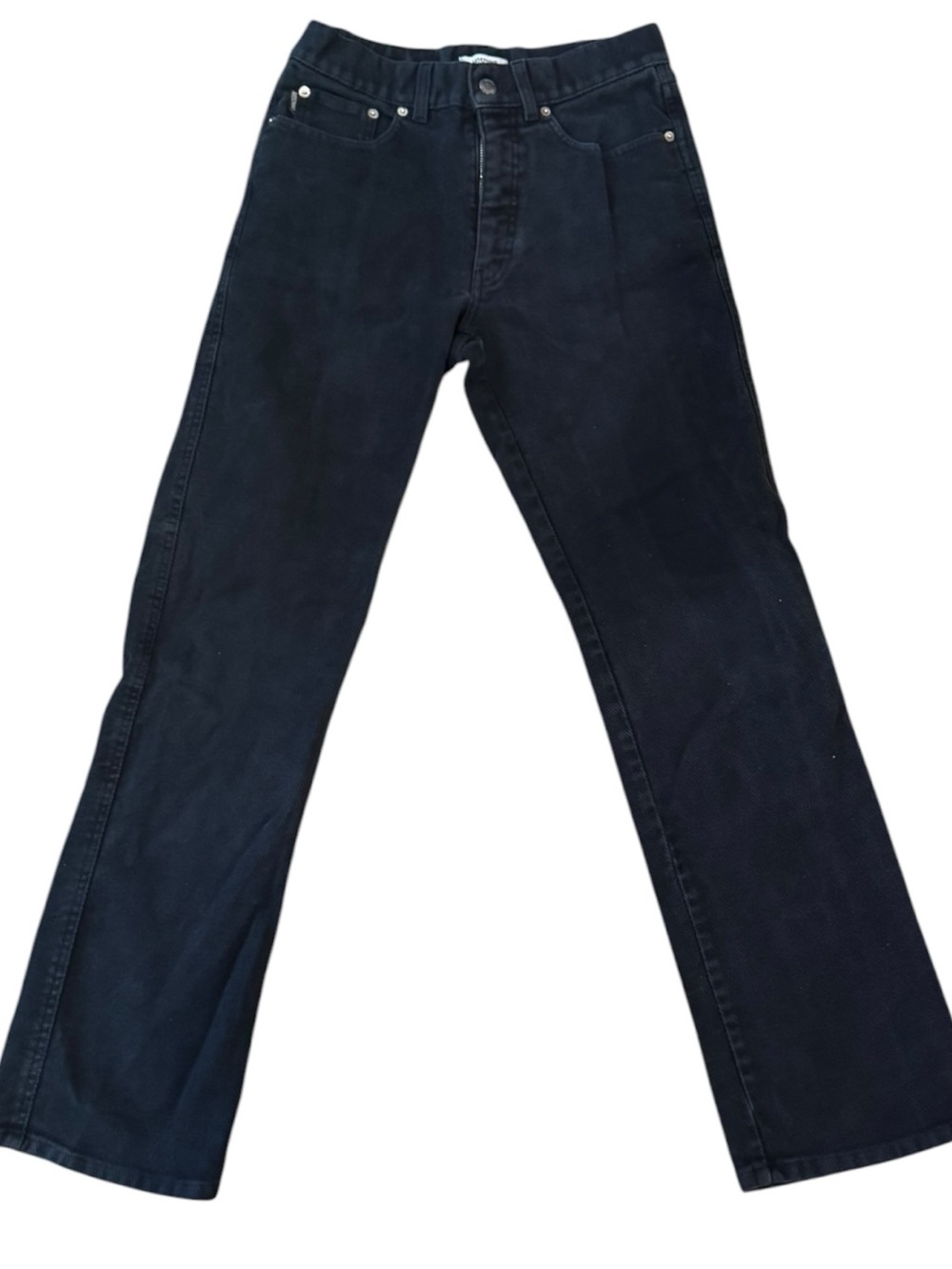 Moschino Black Straight-Leg Chinos